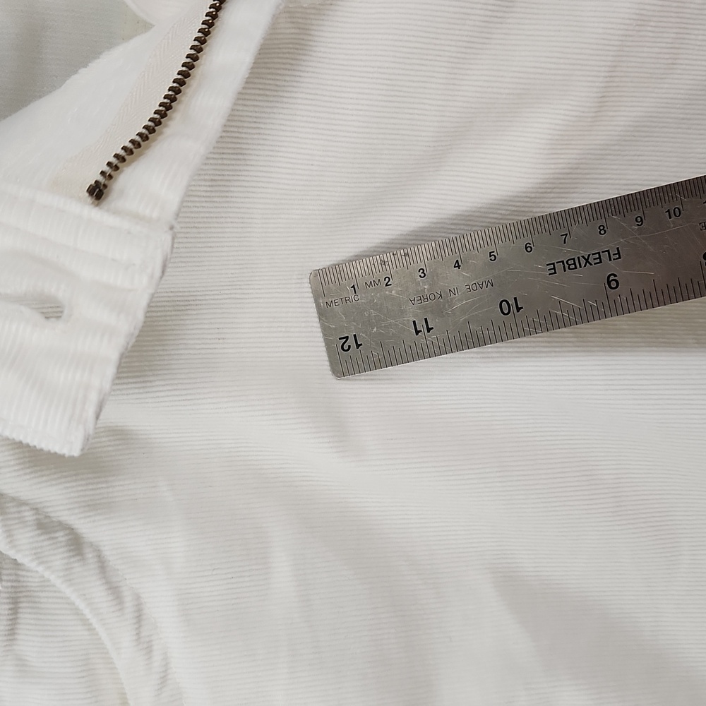 Tommy Hilfiger White Corduroy Mini Skirt - Picture 9 of 11